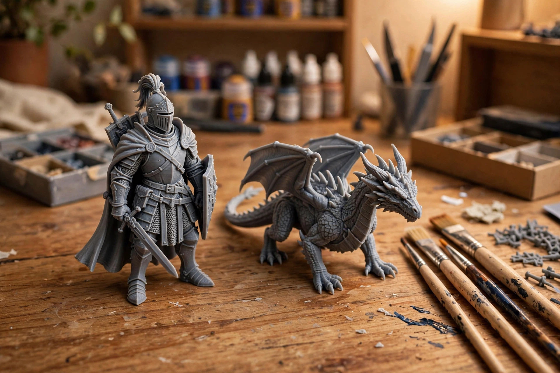 From Photo to Figurine: Custom 3D Printed Miniatures