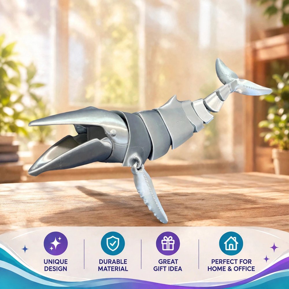 Articulated Humpback Whale Fidget