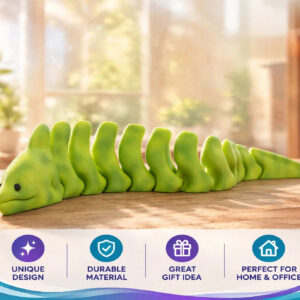Articulated Moray Eel - 3D Printed Flexi Fidget Toy