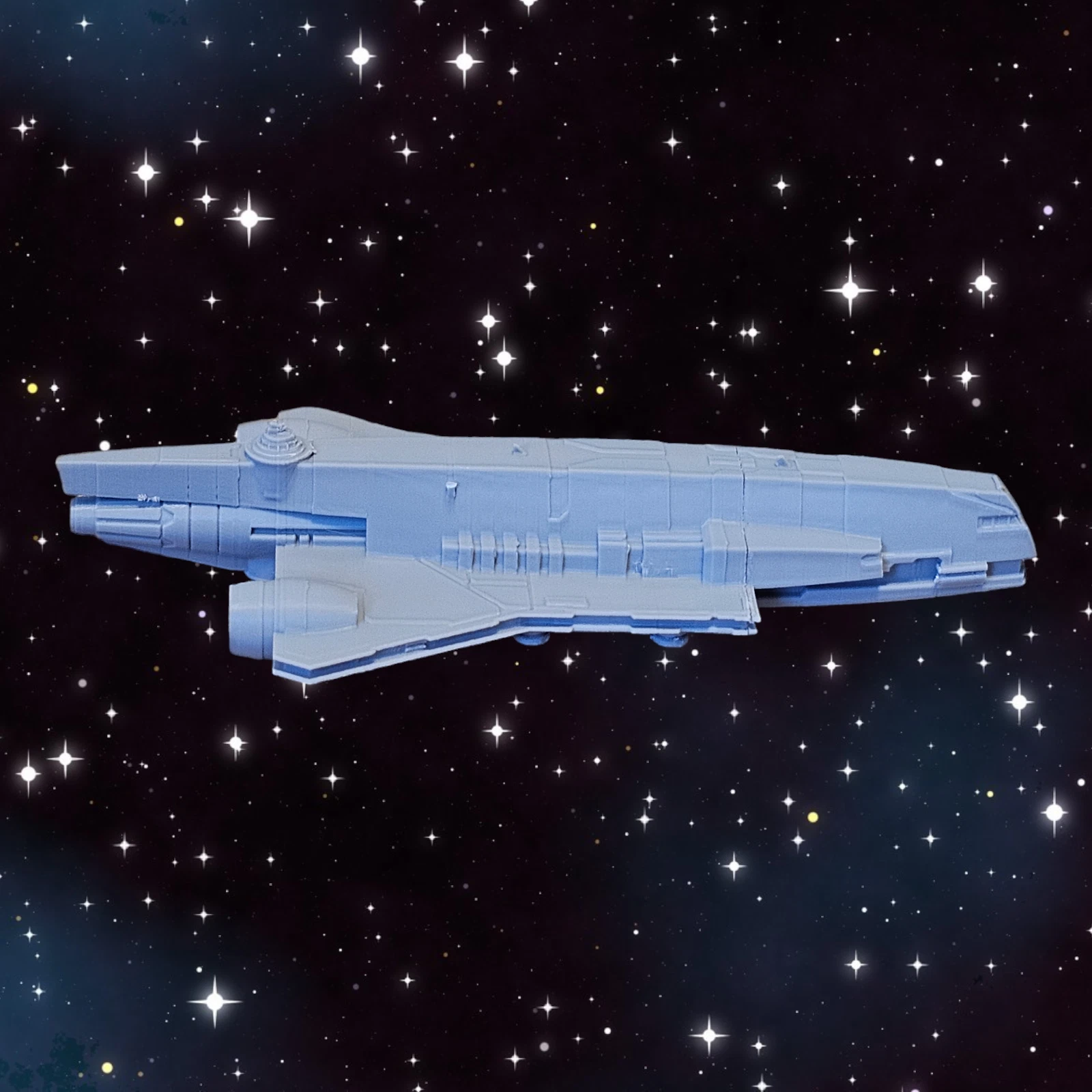 Star Wars Gozanti Class Cruiser for SW Armada — 3D Printed - Image 6